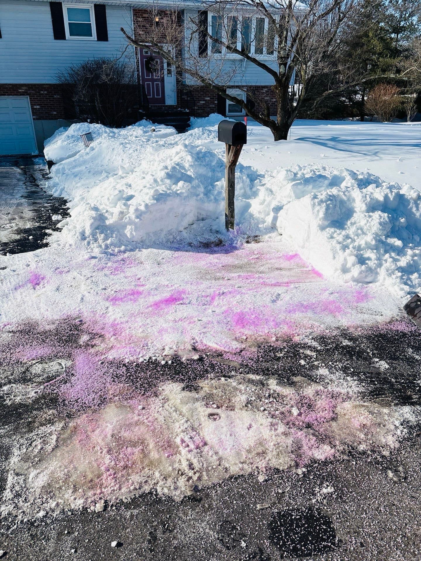 Boost Your Winter Safety with Our Pink Ice Melt image
