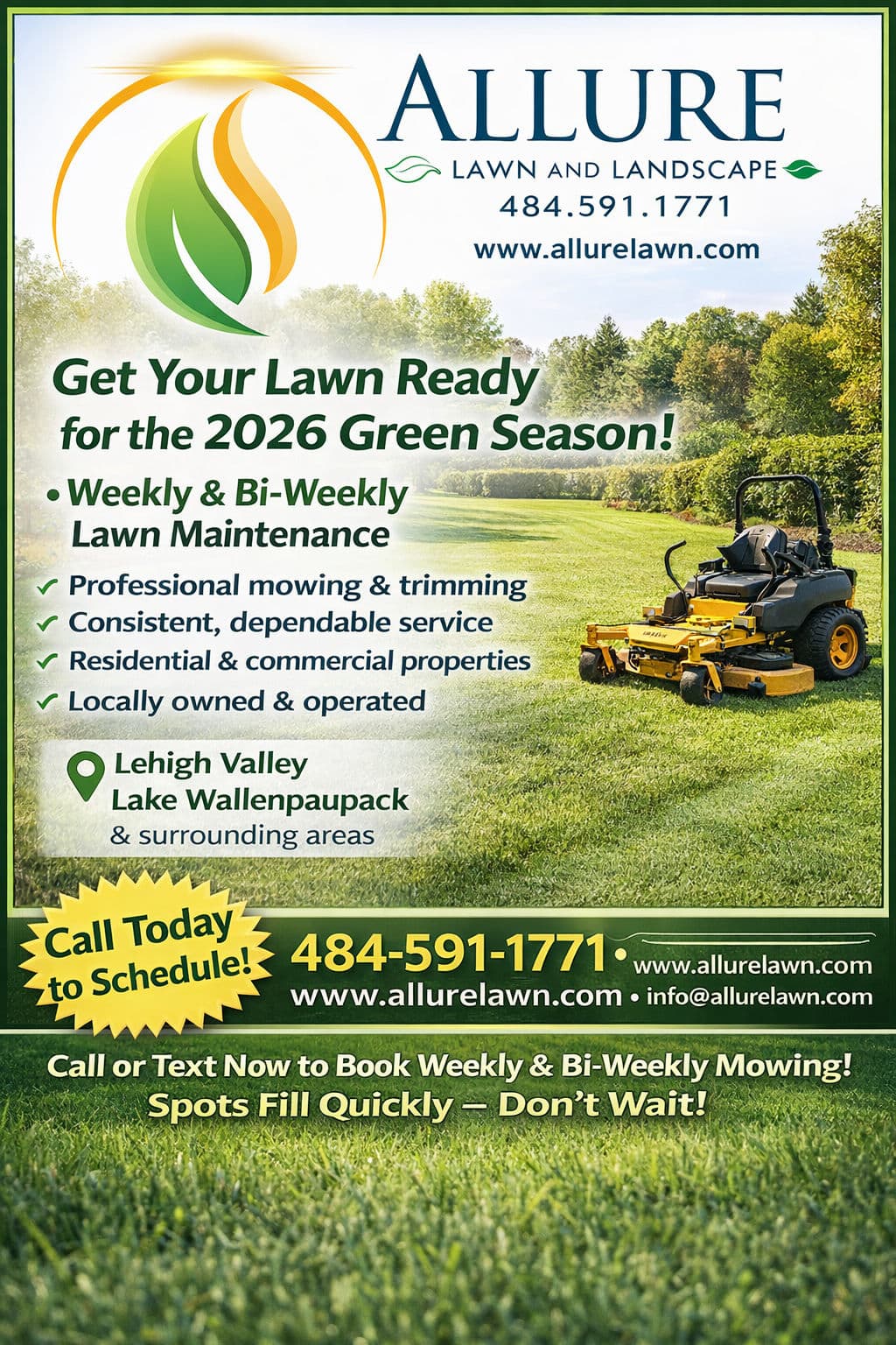 Get Your Lawn Ready for 2026 with Allure Lawn and Landscape image