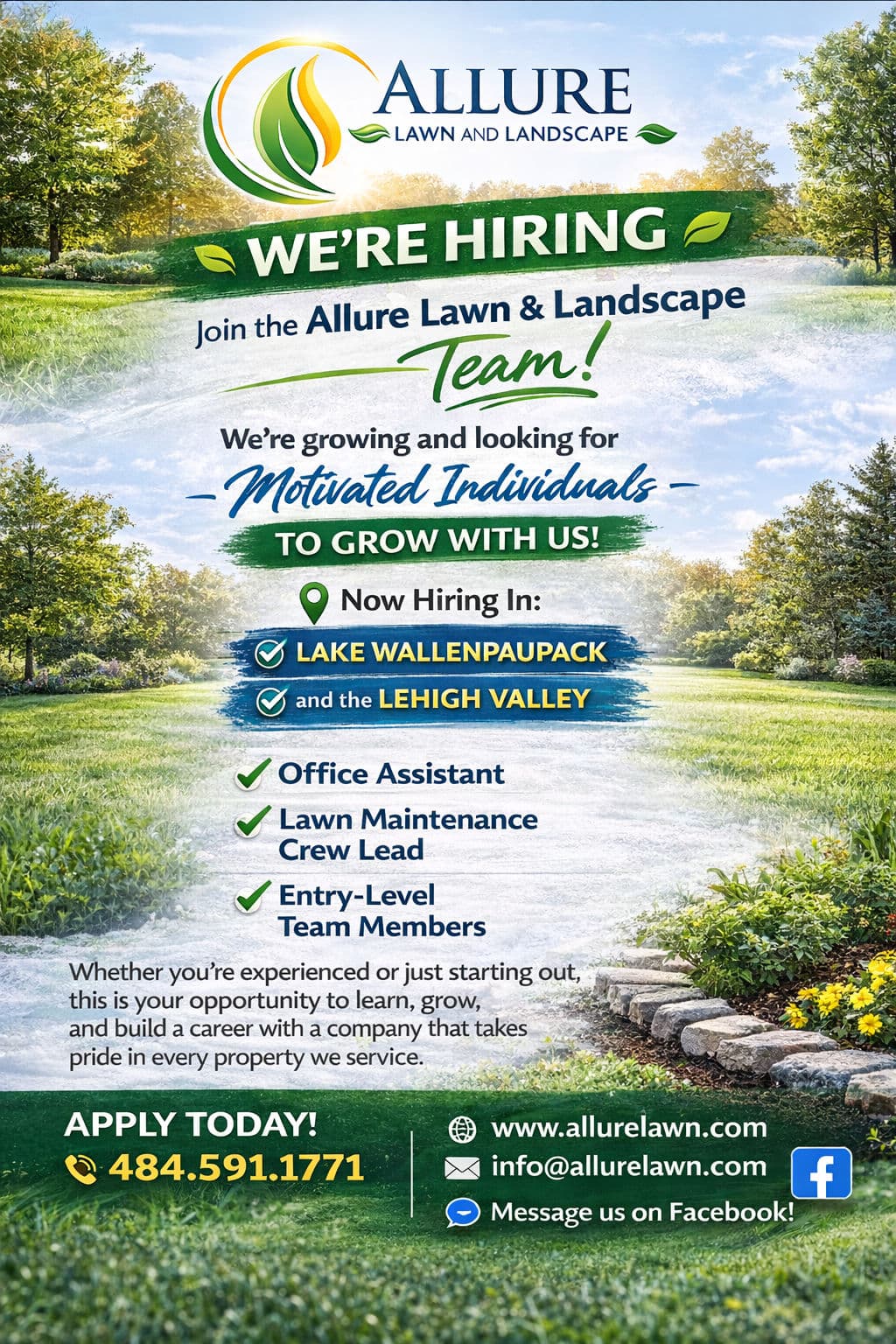 Join Our Team at Allure Lawn and Landscape image