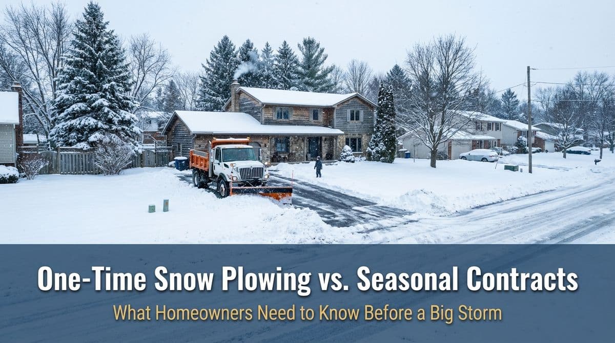 Blog post One-Time Snow Plowing vs. Seasonal Contracts image