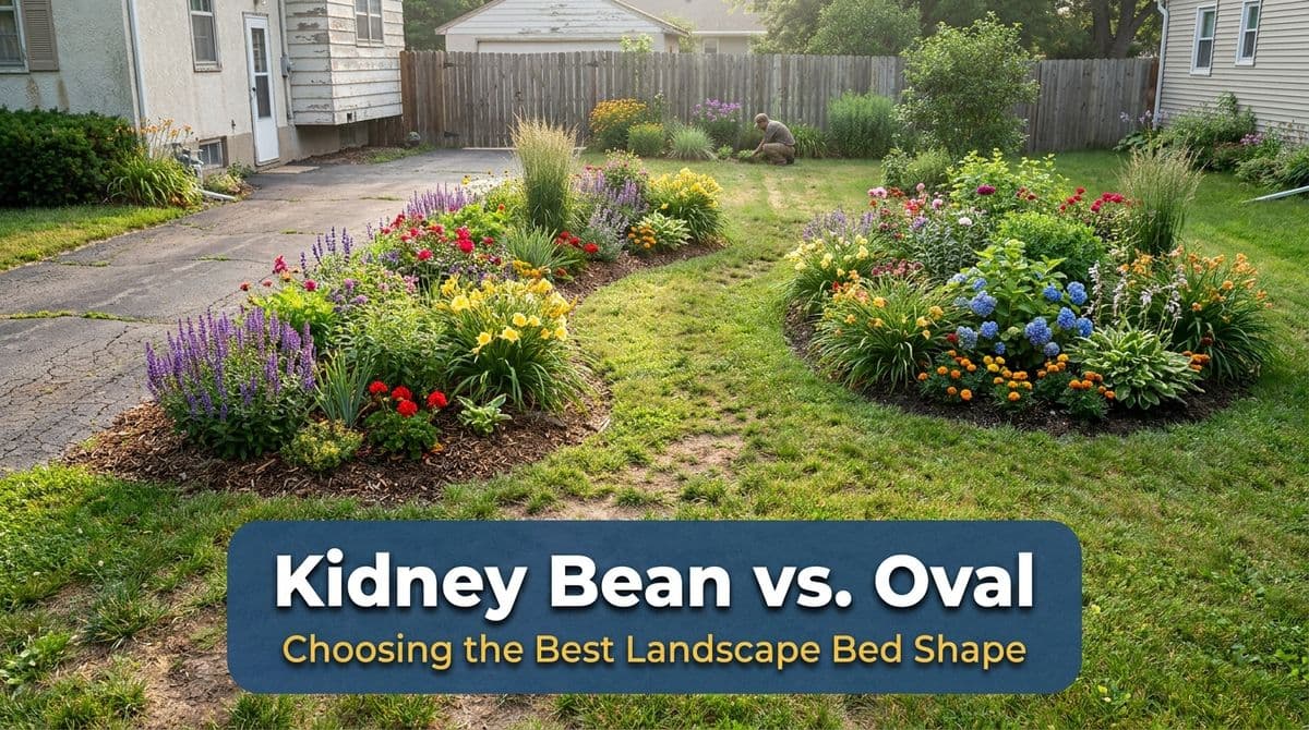 Blog post Kidney Bean vs. Oval: Choosing the Best Landscape Bed Shape image