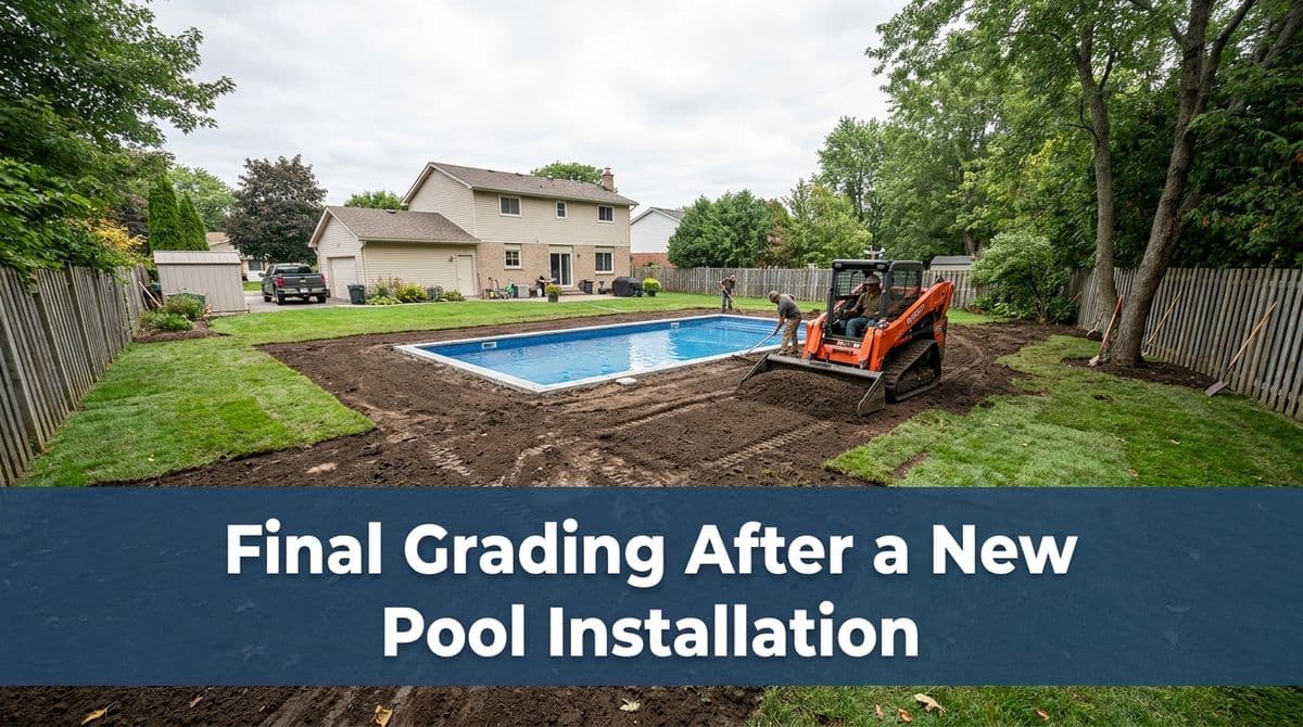 Blog post Final Grading After a New Pool Installation image